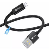 1Hora V8 Series 2.4A High Density Braided Data Cable Usb to iPhone – CAB250 - View 1 | TechAndExperts