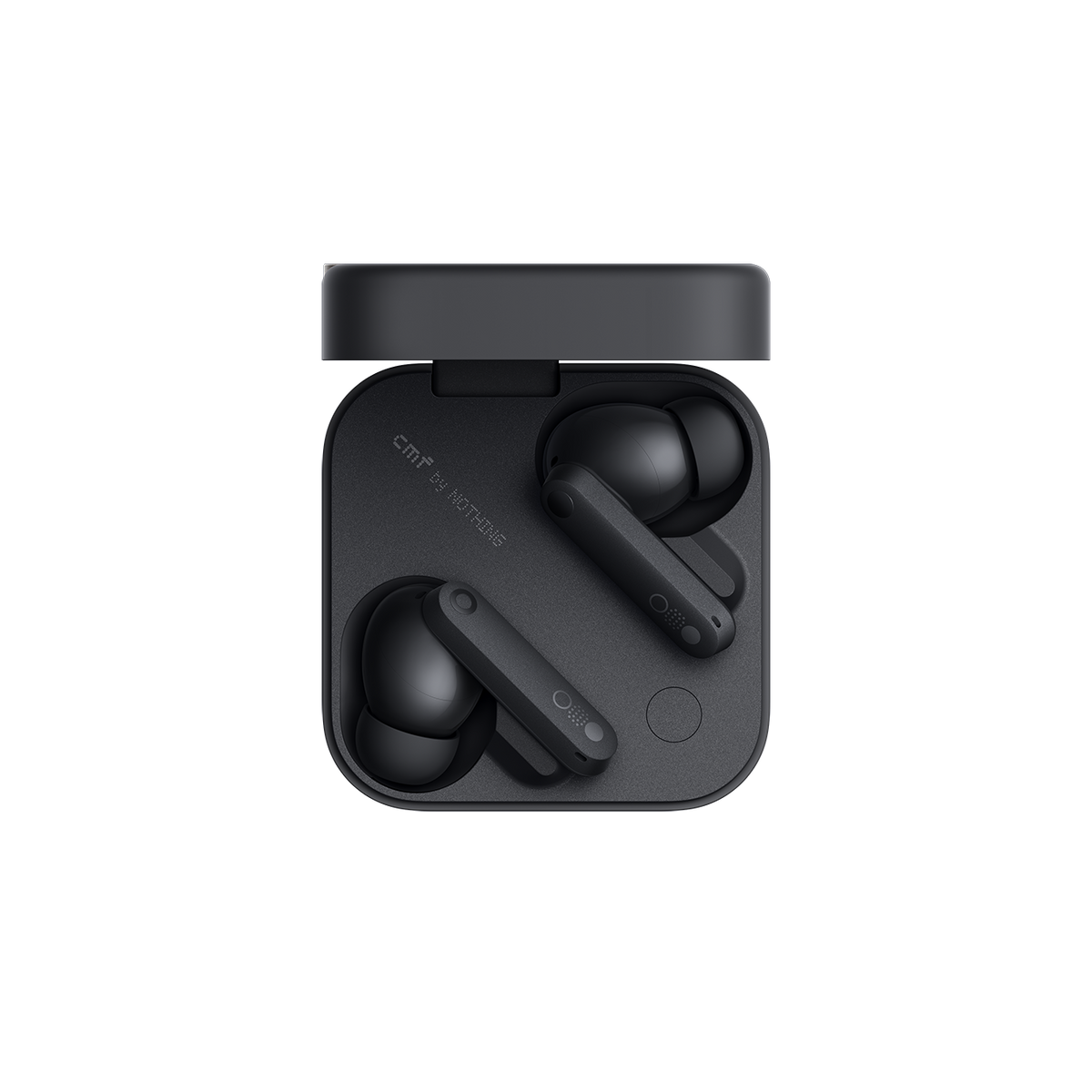 CMF by Nothing Buds Pro 2 dark grey earbuds official case view