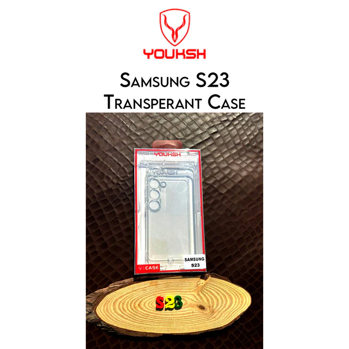 YOUKSH Galaxy S23 Transparent Shockproof Case
