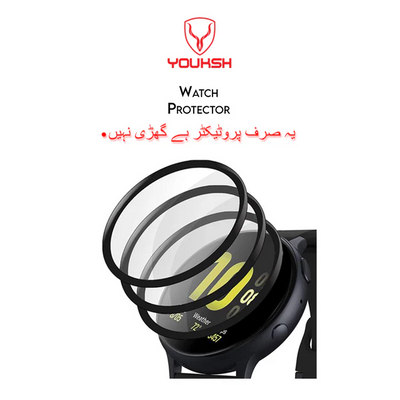 Youksh Samsung Galaxy Watch Active 2 40mm Tempered Glass Screen Protector