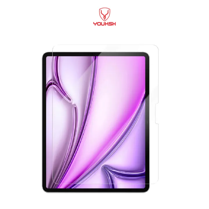 Youksh Tempered Glass Protector for iPad Air 11-inch M2 2024