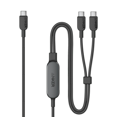 Anker 140W 2-in-1 USB-C to USB-C Cable – A8895