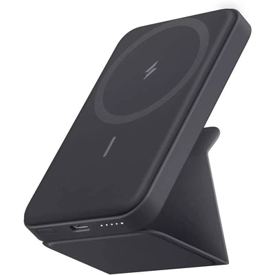 Anker 622 Magnetic Battery MagGo 5000mAh Foldable Magnetic Wireless Portable Charger and USB-C for iPhone 15/14/13/12 Series