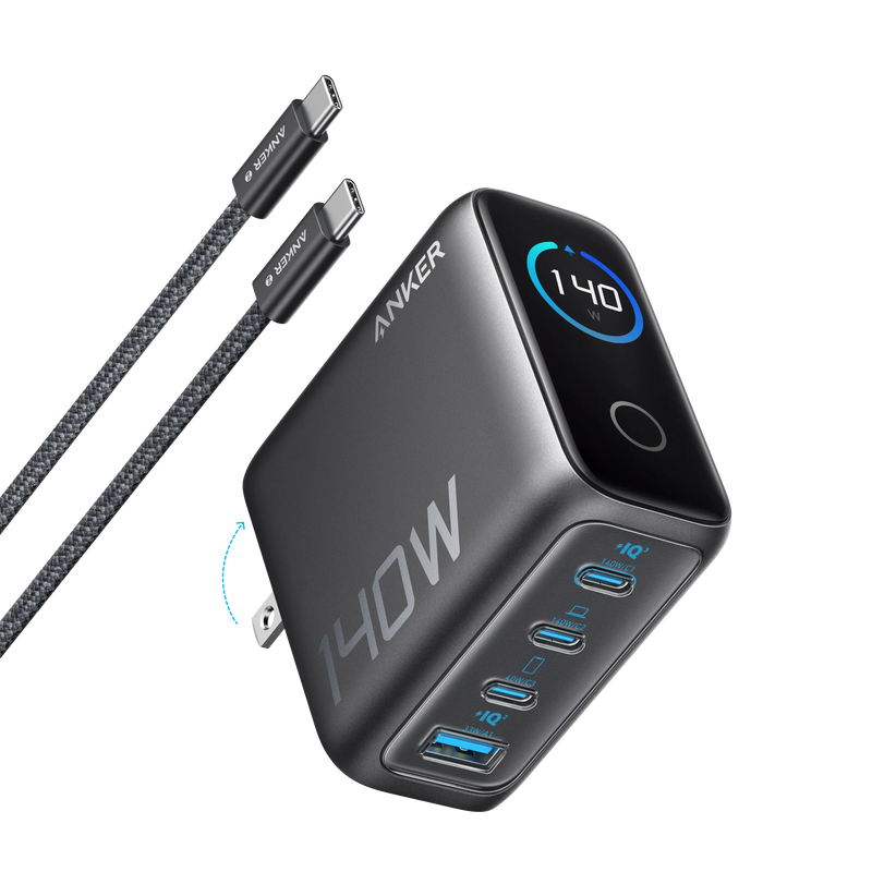 Anker Prime Charger (140W, 4 Ports, GaN) – B2697