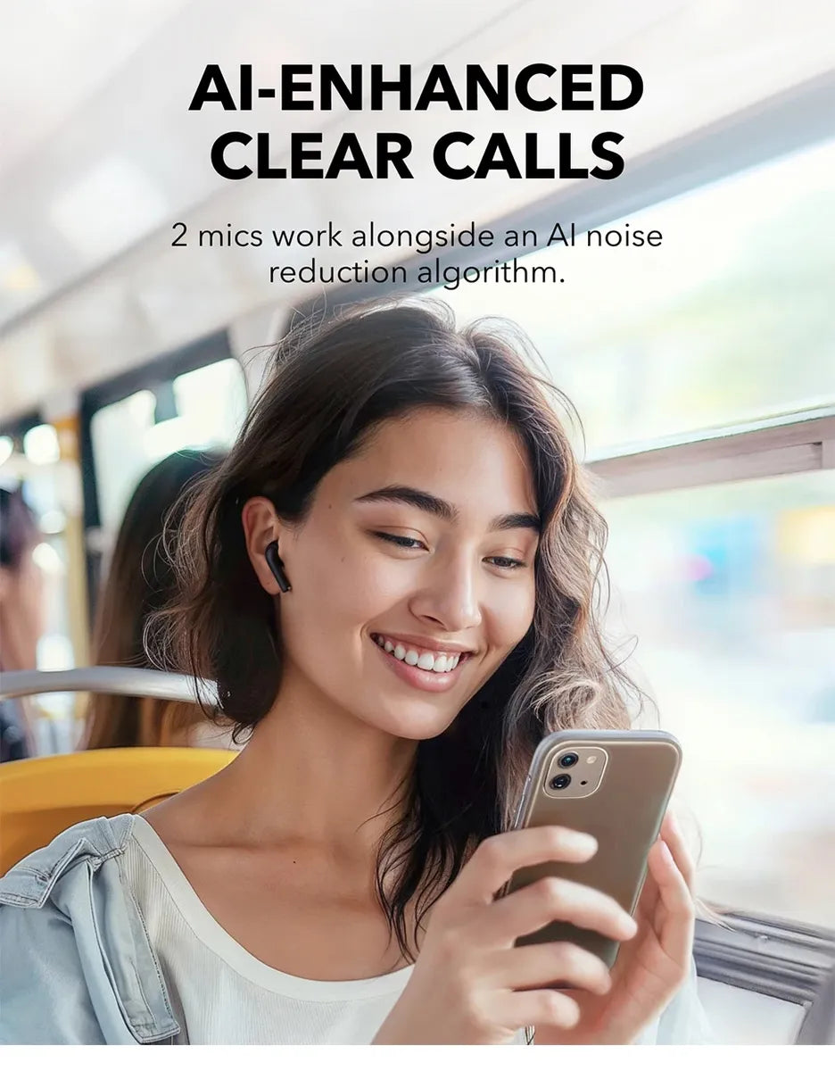 Anker Soundcore K20i Semi-in-Ear Earbuds with Bluetooth 5.3 & Upto 36 Hours Playtime