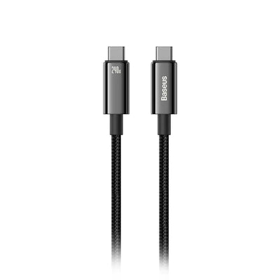 Baseus Tungsten Gold 240W USB-C to USB-C Fast Charging Data Cable - Price in Pakistan - Official Warranty
