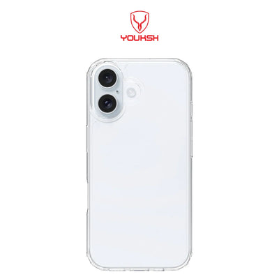 Youksh iPhone 17 Acrylic Clear Case