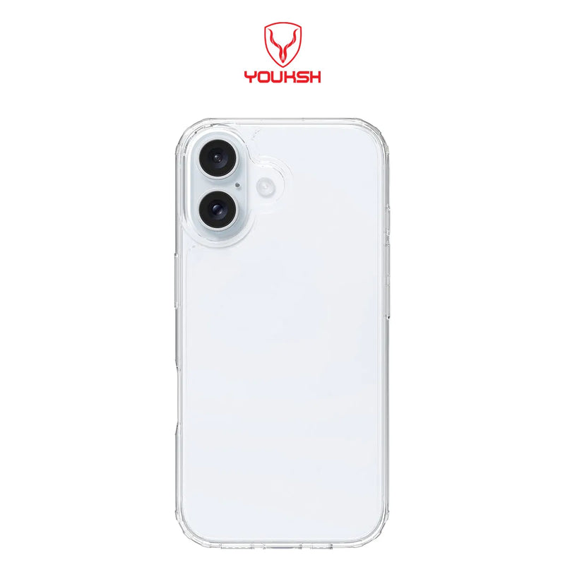 Youksh iPhone 17 Acrylic Clear Case