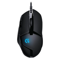Logitech G402 Hyperion Fury Wired Gaming Mouse - Black - product view