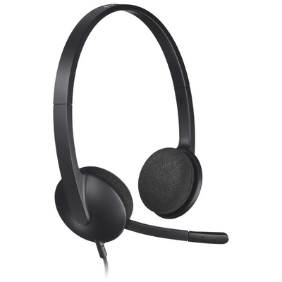 Logitech H340 USB Stereo Noise-Canceling Headset