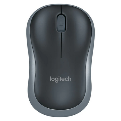 Logitech M185 Wireless Mouse - Grey