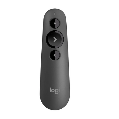 Logitech R500s Laser Presentation Pointer Remote - Graphite