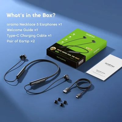 Oraimo Necklace 5 Active Noise Cancellation Wireless Neckband – OEB-611