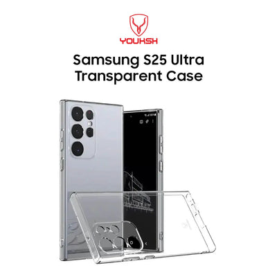 Youksh Galaxy S25 Ultra Transparent Case