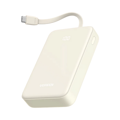 UGREEN 20000mAh Power Bank with Built-In USB-C Cable – 35340
