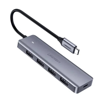 UGREEN 4-PORT USB-C TO USB 3.0 HUB WITH USB-C POWER SUPPLY-70336