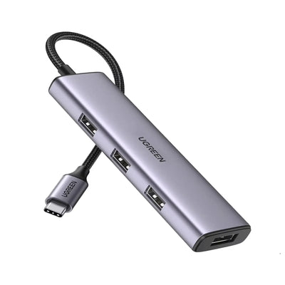 UGREEN Aluminum 4 in 1 USB C to USB 3.0 Hub – 20841