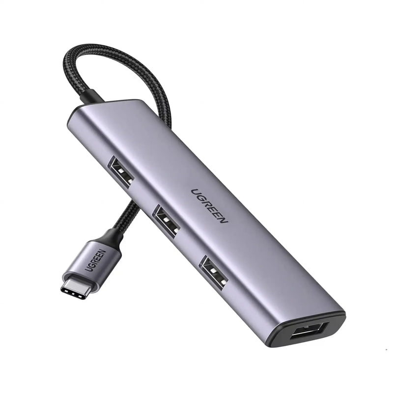 UGREEN Aluminum 4 in 1 USB C to USB 3.0 Hub – 20841