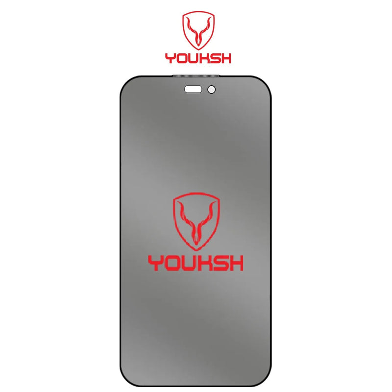 Youksh iPhone Series 360 Privacy Tempered Glass Protector