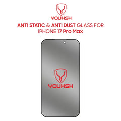 YOUKSH Apple IPhone 17 Pro Max Privacy Glass Protector - View 1 | TechAndExperts