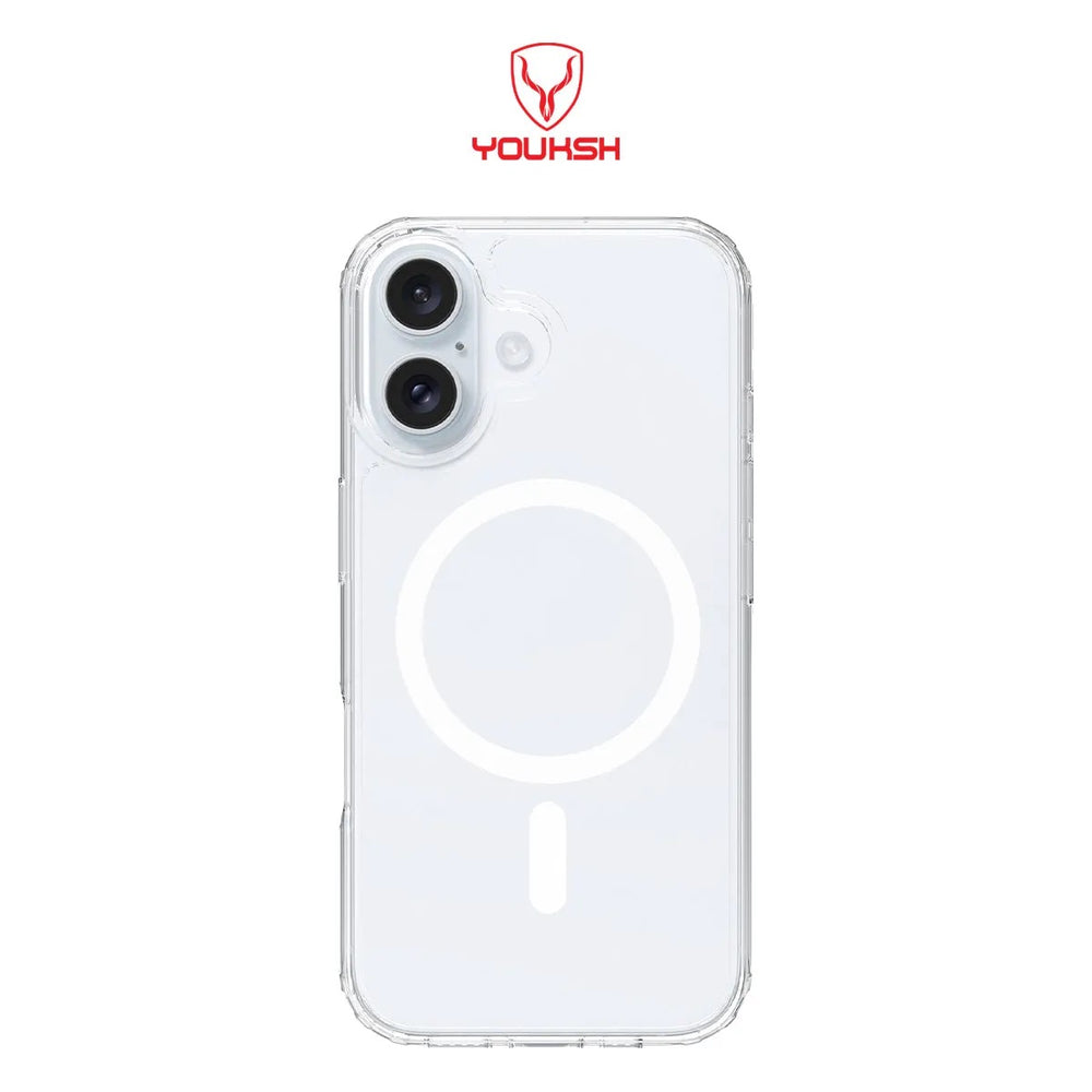 Youksh iPhone 17 MagSafe Transparent Case