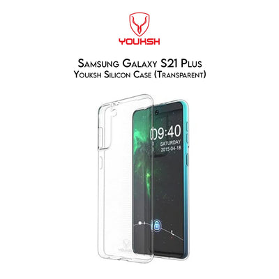 Youksh Samsung Galaxy S21 Plus Transparent Shockproof Case