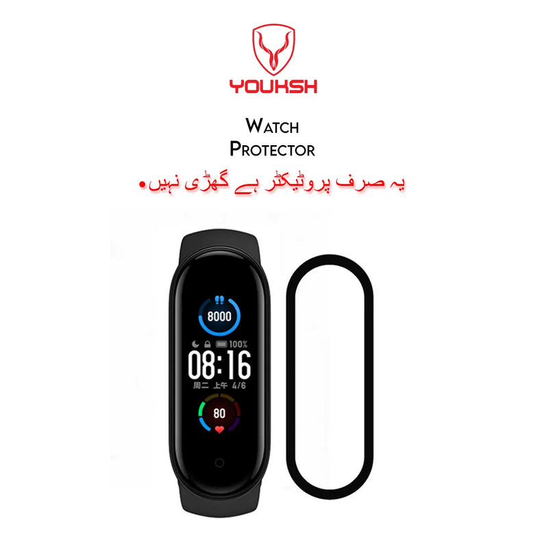 Youksh MI Band 5 Ultra Thin Screen Protector