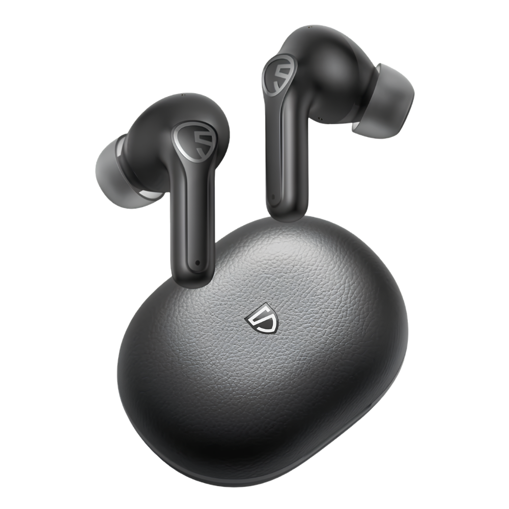SoundPEATS T3 Pro wireless earbuds and charging case