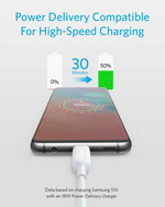 Anker PowerLine III USB-C To Lightning - White