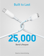 Anker PowerLine III USB-C To Lightning - White