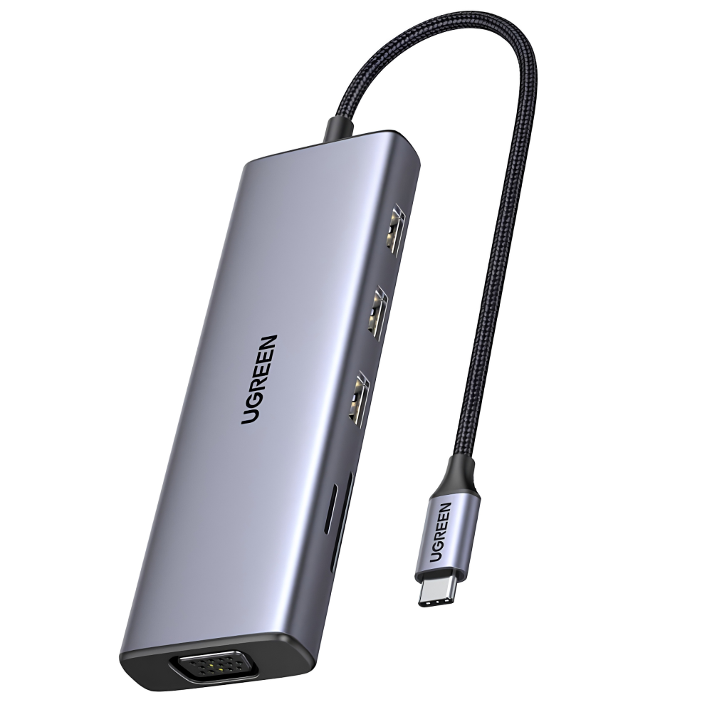 UGREEN 9-In-1 USB-C Multifunctional Docking Station With 4K HDMI -15600