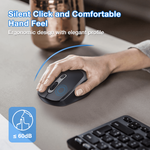 1HORA 2.4G Wireless Mouse Black – RAT001