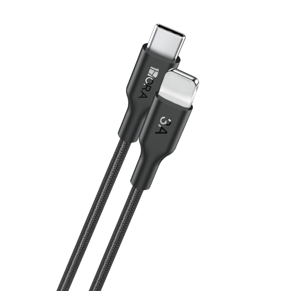 1Hora 3A Type-C To Lightning Braid Data and Charging Data Cable – CAB273