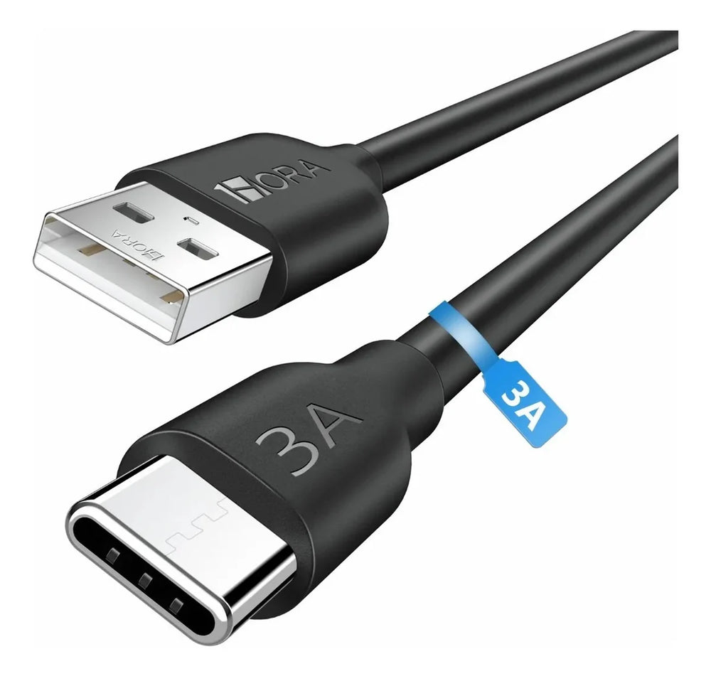 1Hora CAB251 PVC USB-A to USB Type-C 1m