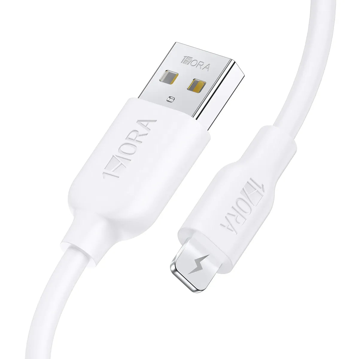 1Hora Data Cable USB-A To Lightning 2.1A 1M CAB238
