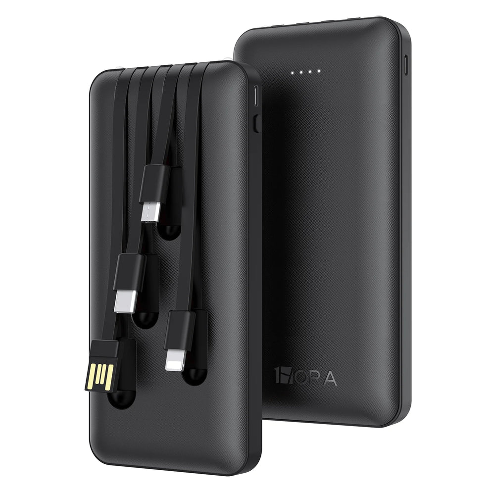 1Hora Power Bank 4in 1 Cable 10000mAh GAR148