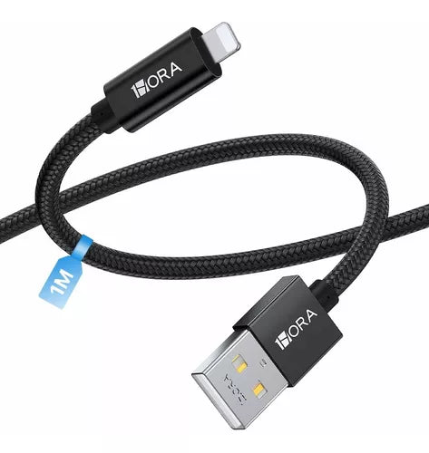 1Hora V8 Series 2.4A High Density Braided Data Cable Usb to iPhone – CAB250
