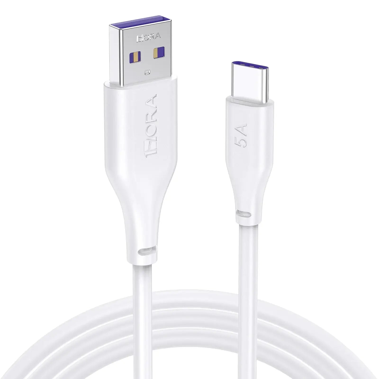 1HORA V8 Series 5A High Density Data Cable USB-A TO TYPE-C