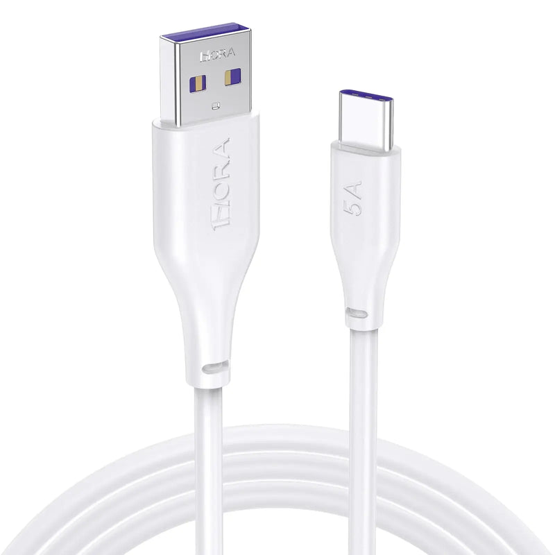 1HORA V8 Series 5A High Density Data Cable USB-A TO TYPE-C