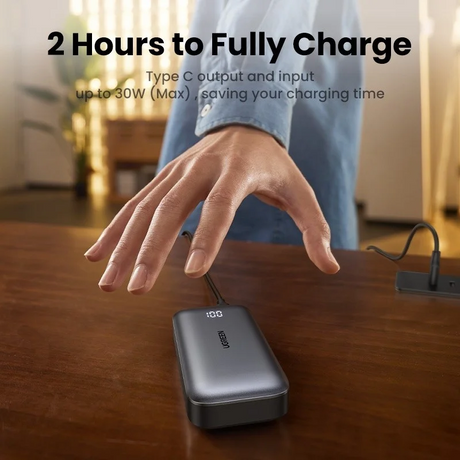 UGREEN PB502 10000mAh Two-way Fast Charging Power Bank – 25185