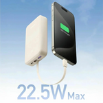 UGREEN 20000mAh Power Bank with Built-In USB-C Cable – 35340