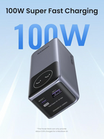 Ugreen Nexode 100W 12000mAh Fast Charging Power Bank – PB724 - view 3