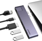 UGREEN DUAL USB-C TO 2 USB + HDMI + LAN MULTIFUNCTIN ADAPTER-50984