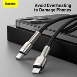 Baseus Cafule Series USB-C to Lightning PD Fast Charging Cable