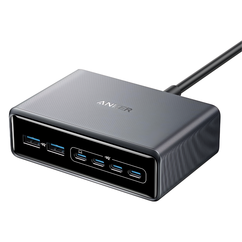 Anker Prime Charger (200W, 6 Ports, GaN) – A2683
