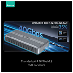 Amaze Thunderbolt 4 M.2 NVME SSD ENCLOSURE – A227
