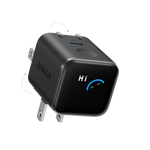 Anker Nano Charger (45W, Smart Display, 180° Foldable) – A121D
