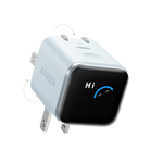 Anker Nano Charger (45W, Smart Display, 180° Foldable) – A121D