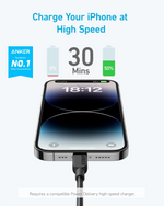 Anker 310 USB-C to Lightning Cable Braided 6FT – A81A6