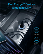 Anker 323 Car Charger C+U 52.5W – A2735
